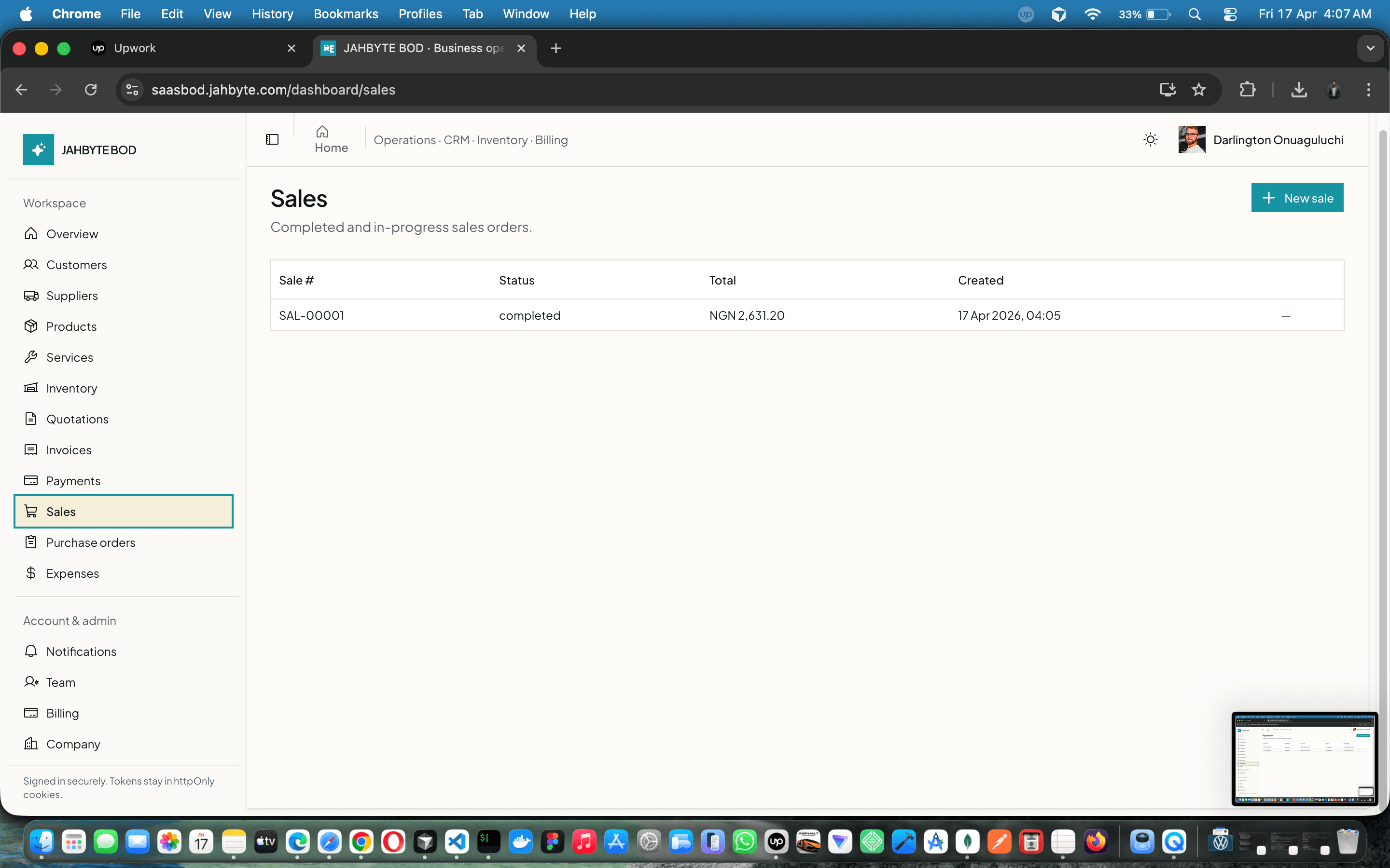 JAHBYTE BOD: Multi-Tenant Business Operations SaaS (CRM, Billing, Inventory) — screenshot 11 of 21