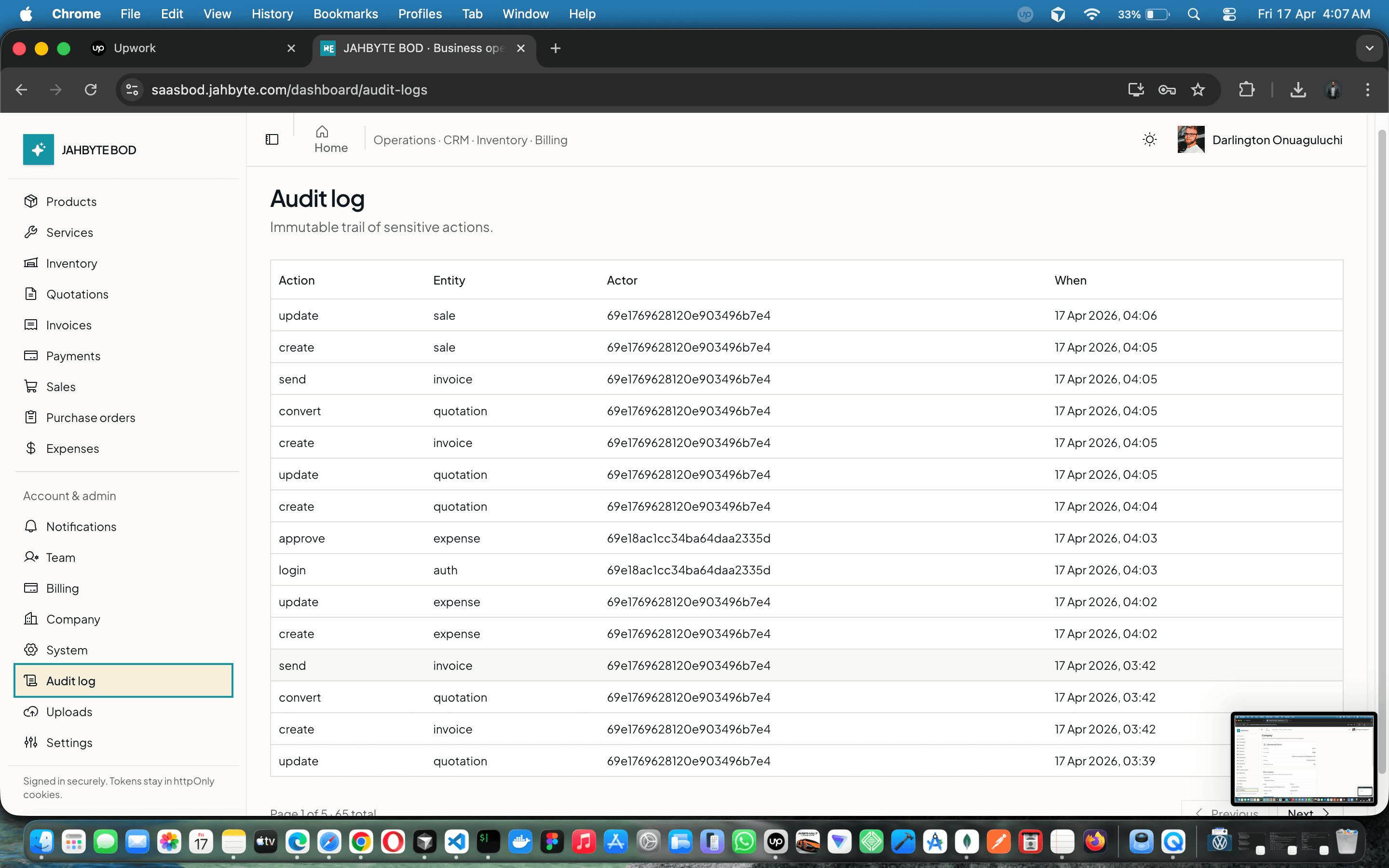 JAHBYTE BOD: Multi-Tenant Business Operations SaaS (CRM, Billing, Inventory) — screenshot 16 of 21