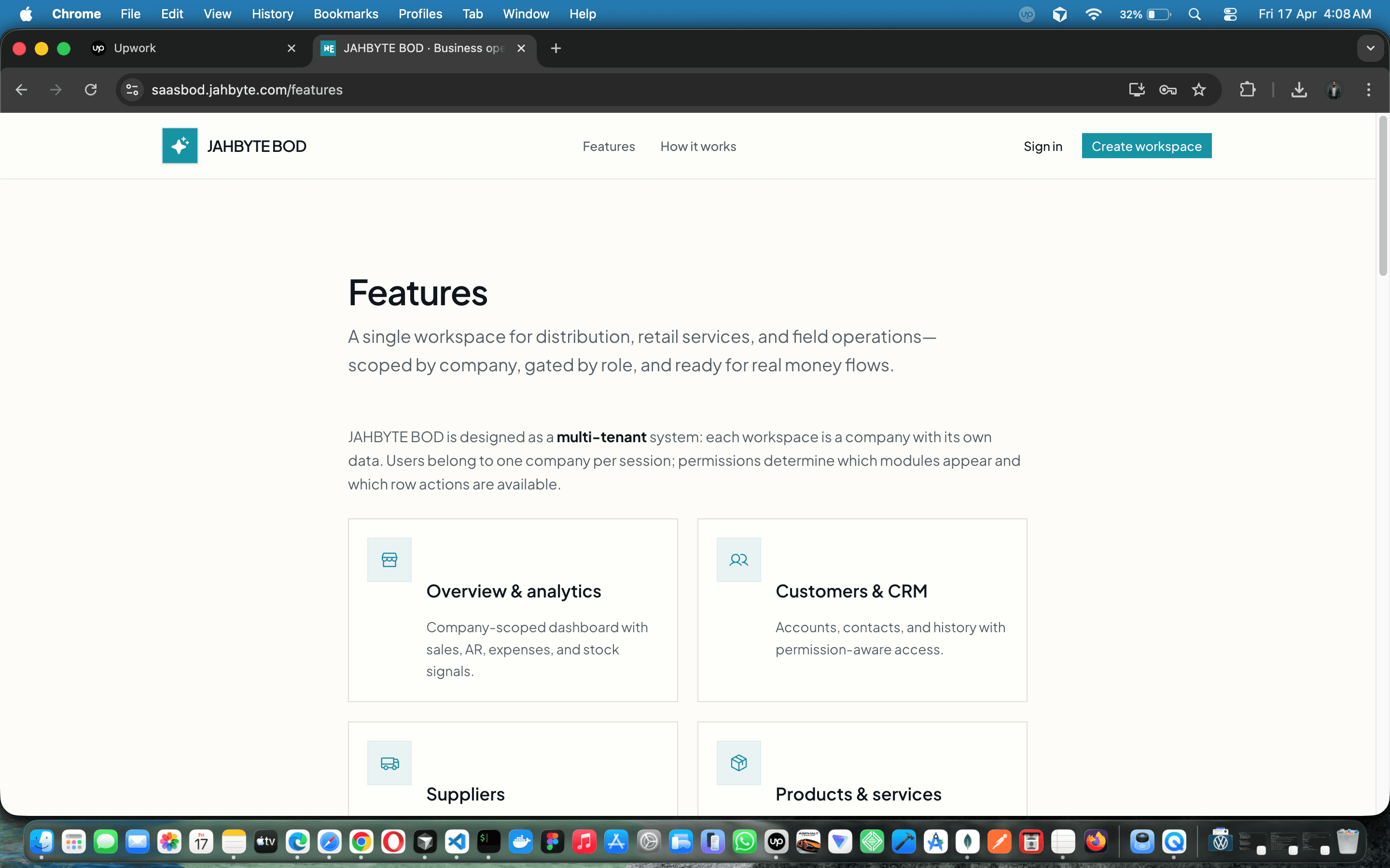 JAHBYTE BOD: Multi-Tenant Business Operations SaaS (CRM, Billing, Inventory) — screenshot 20 of 21