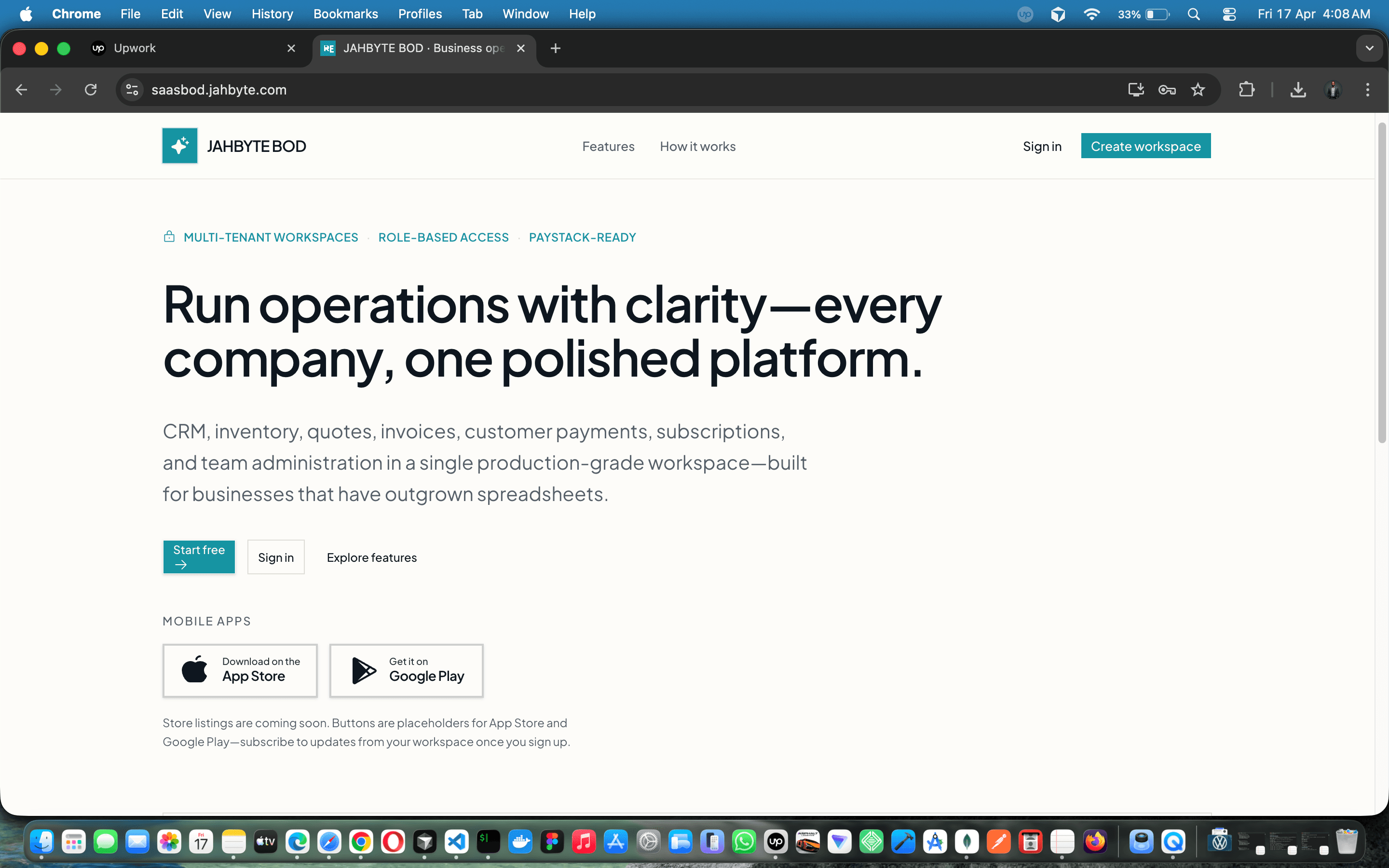 JAHBYTE BOD: Multi-Tenant Business Operations SaaS (CRM, Billing, Inventory) — screenshot 19 of 21