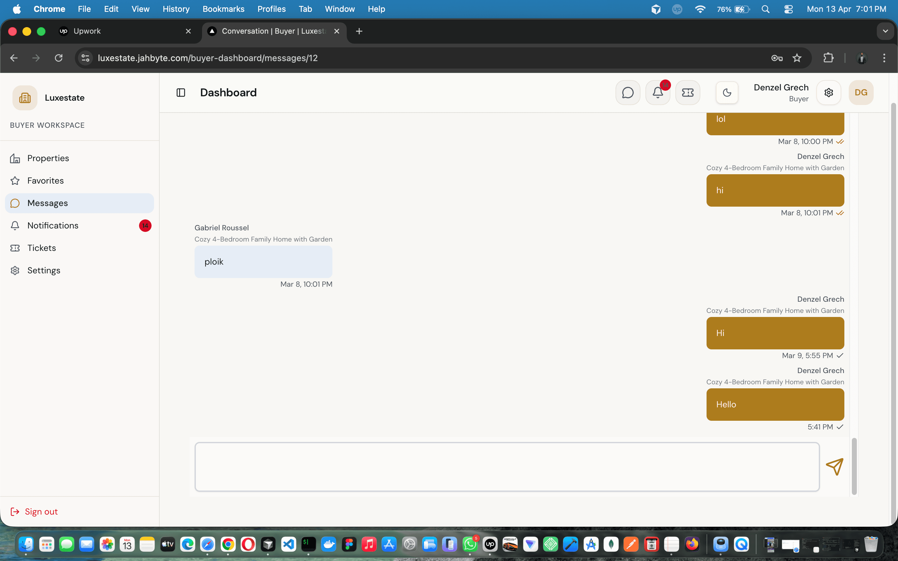 Luxestate — Modern real estate platform for listings, chat, and subscriptions — screenshot 14 of 17