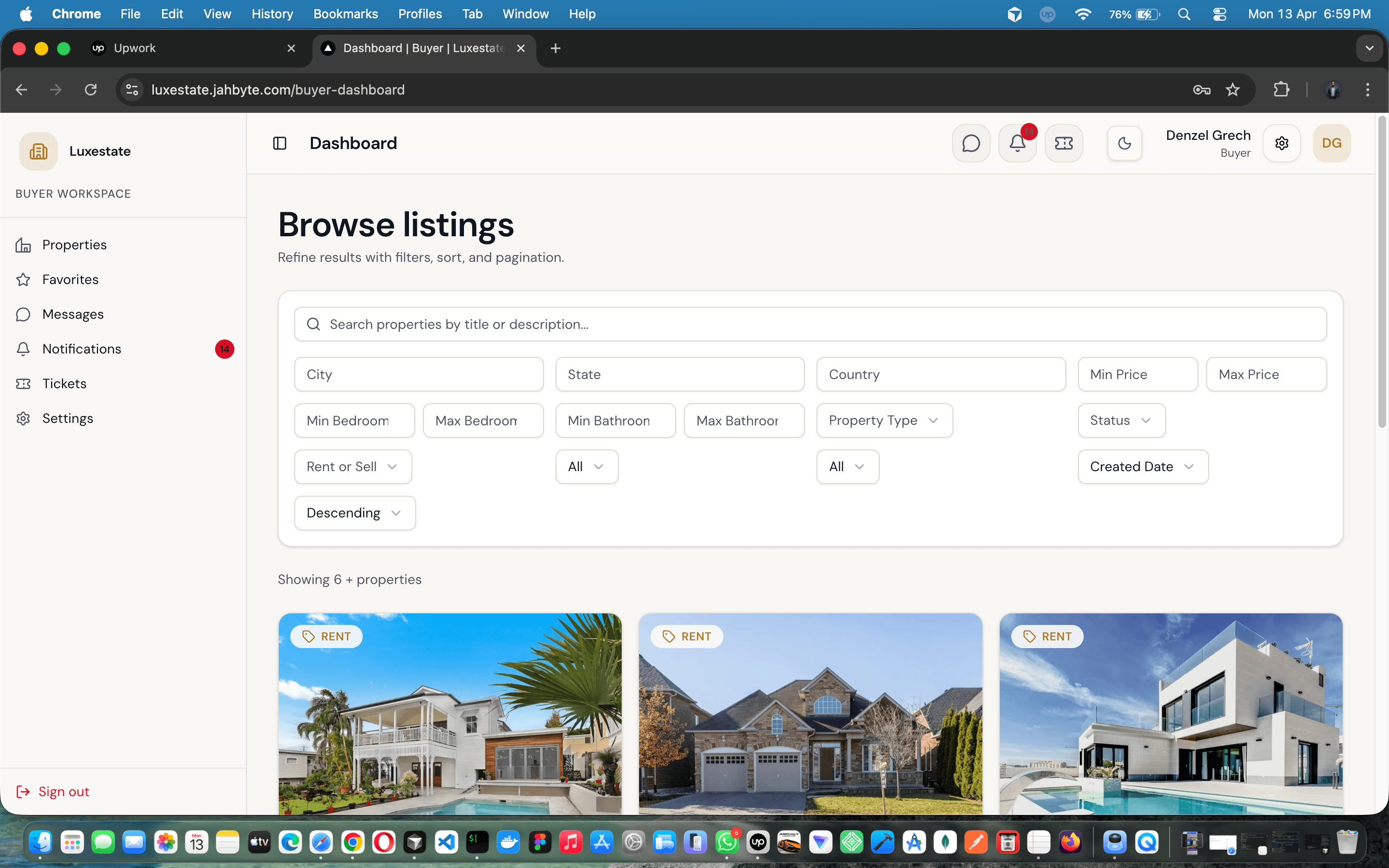 Luxestate — Modern real estate platform for listings, chat, and subscriptions — screenshot 11 of 17