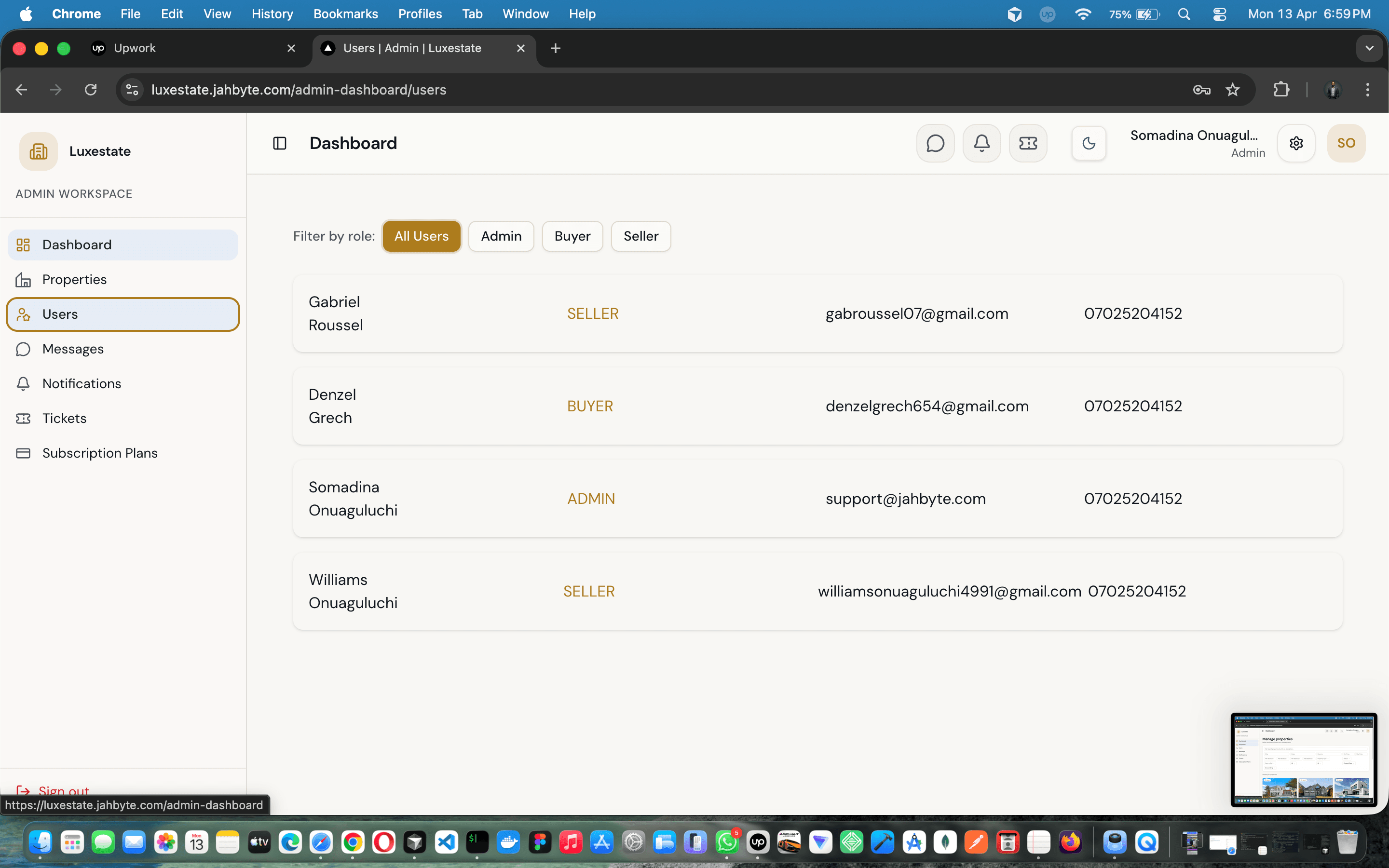 Luxestate — Modern real estate platform for listings, chat, and subscriptions — screenshot 8 of 17