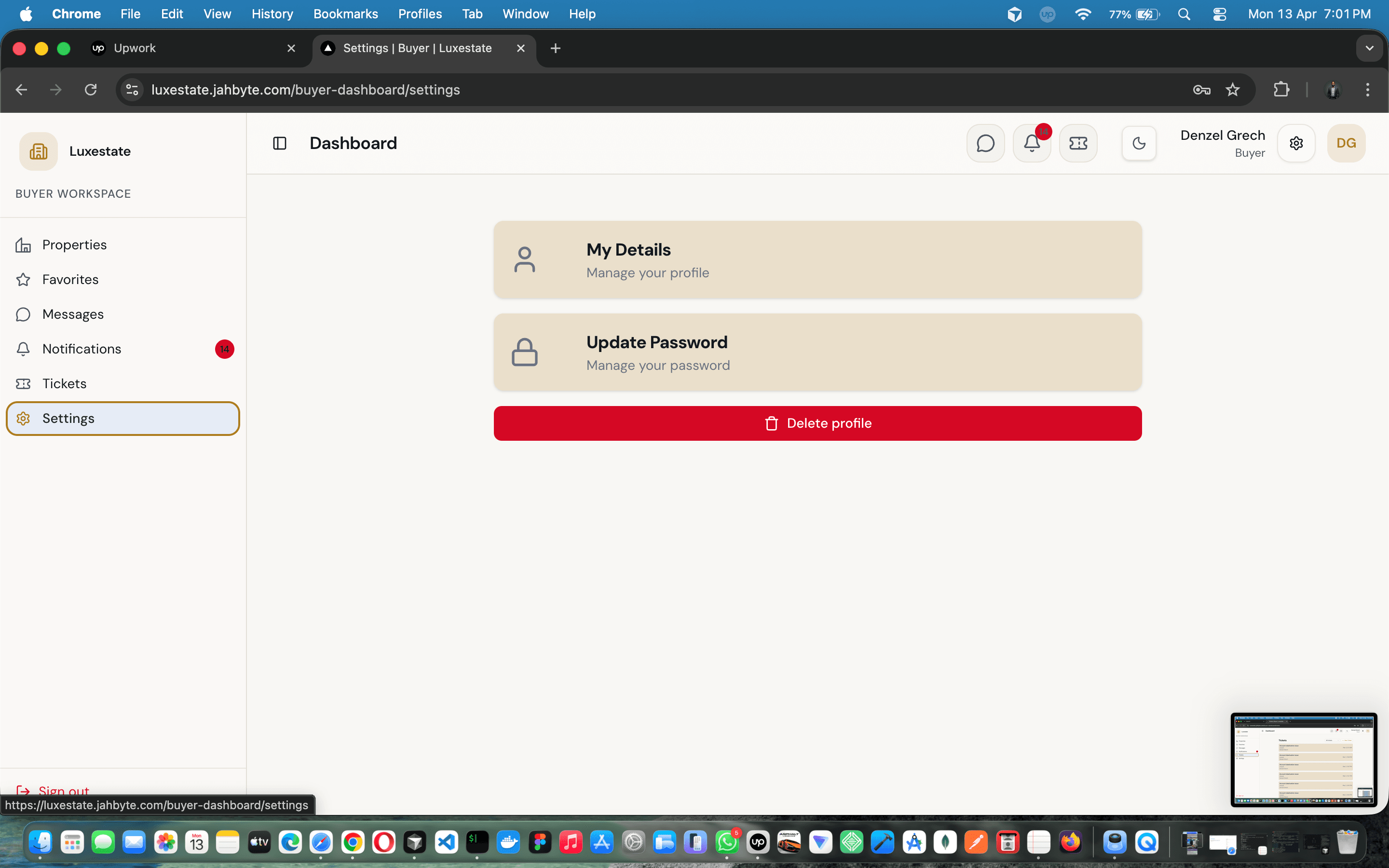Luxestate — Modern real estate platform for listings, chat, and subscriptions — screenshot 17 of 17