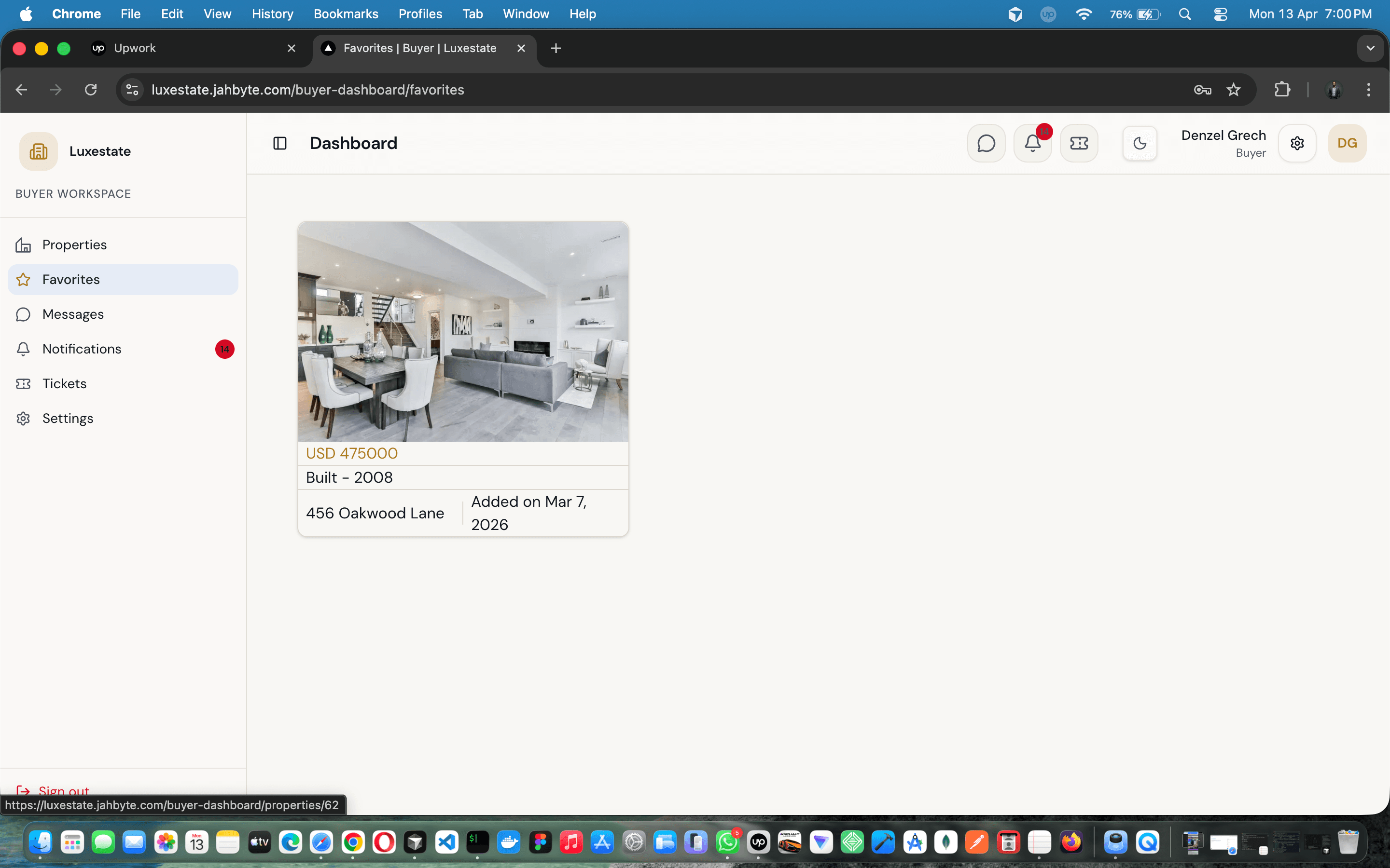 Luxestate — Modern real estate platform for listings, chat, and subscriptions — screenshot 12 of 17