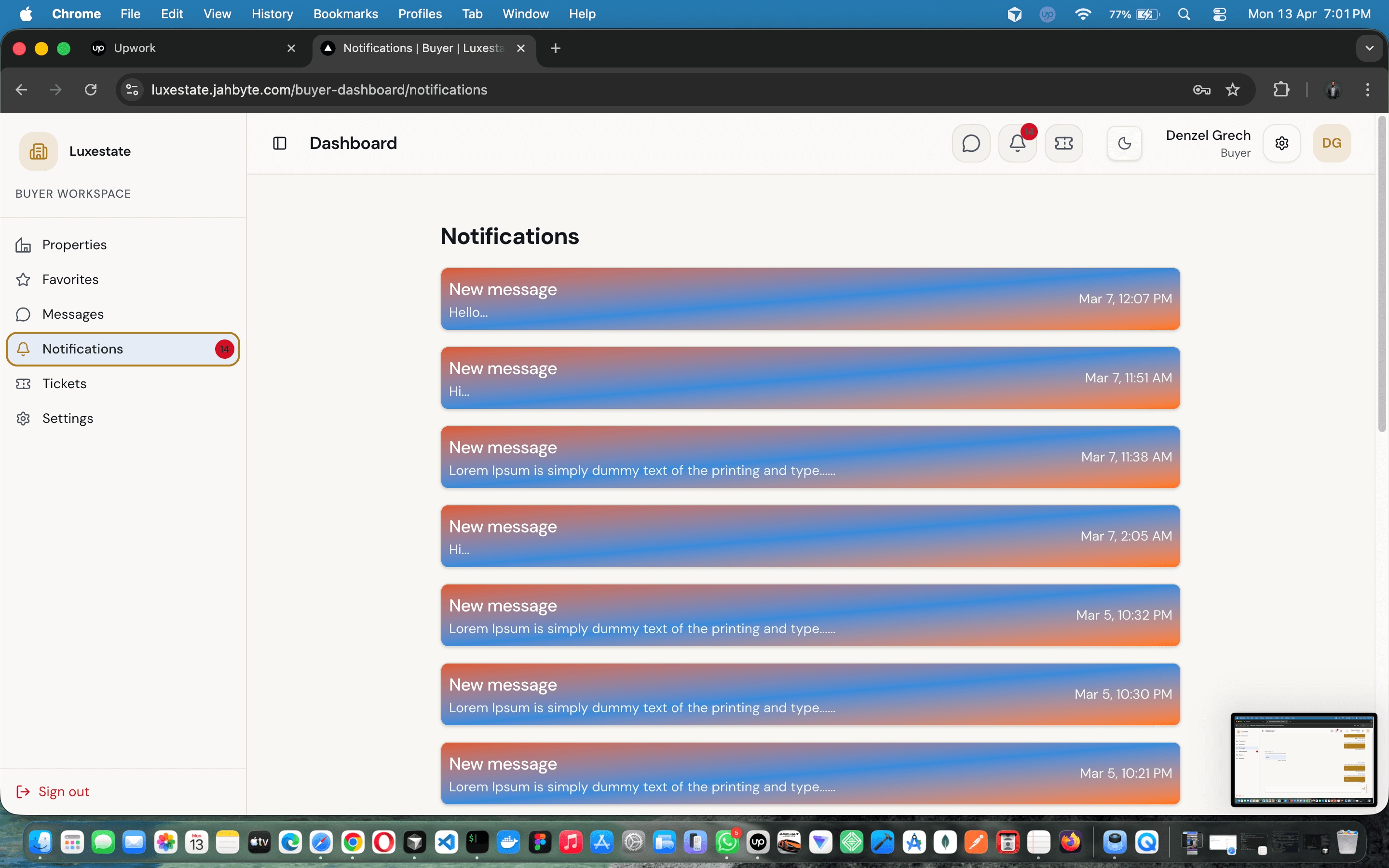 Luxestate — Modern real estate platform for listings, chat, and subscriptions — screenshot 15 of 17