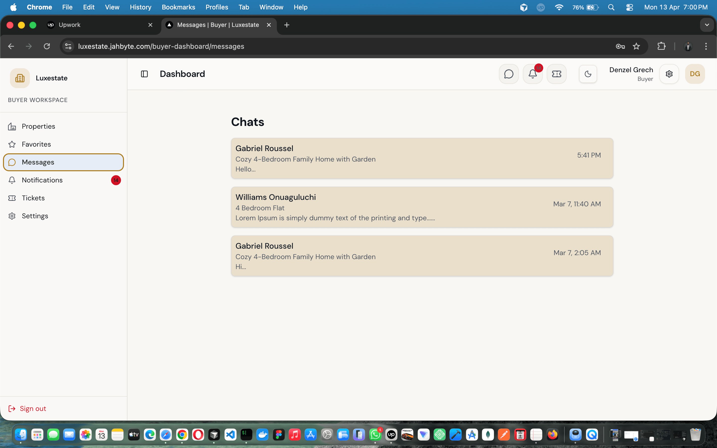 Luxestate — Modern real estate platform for listings, chat, and subscriptions — screenshot 13 of 17