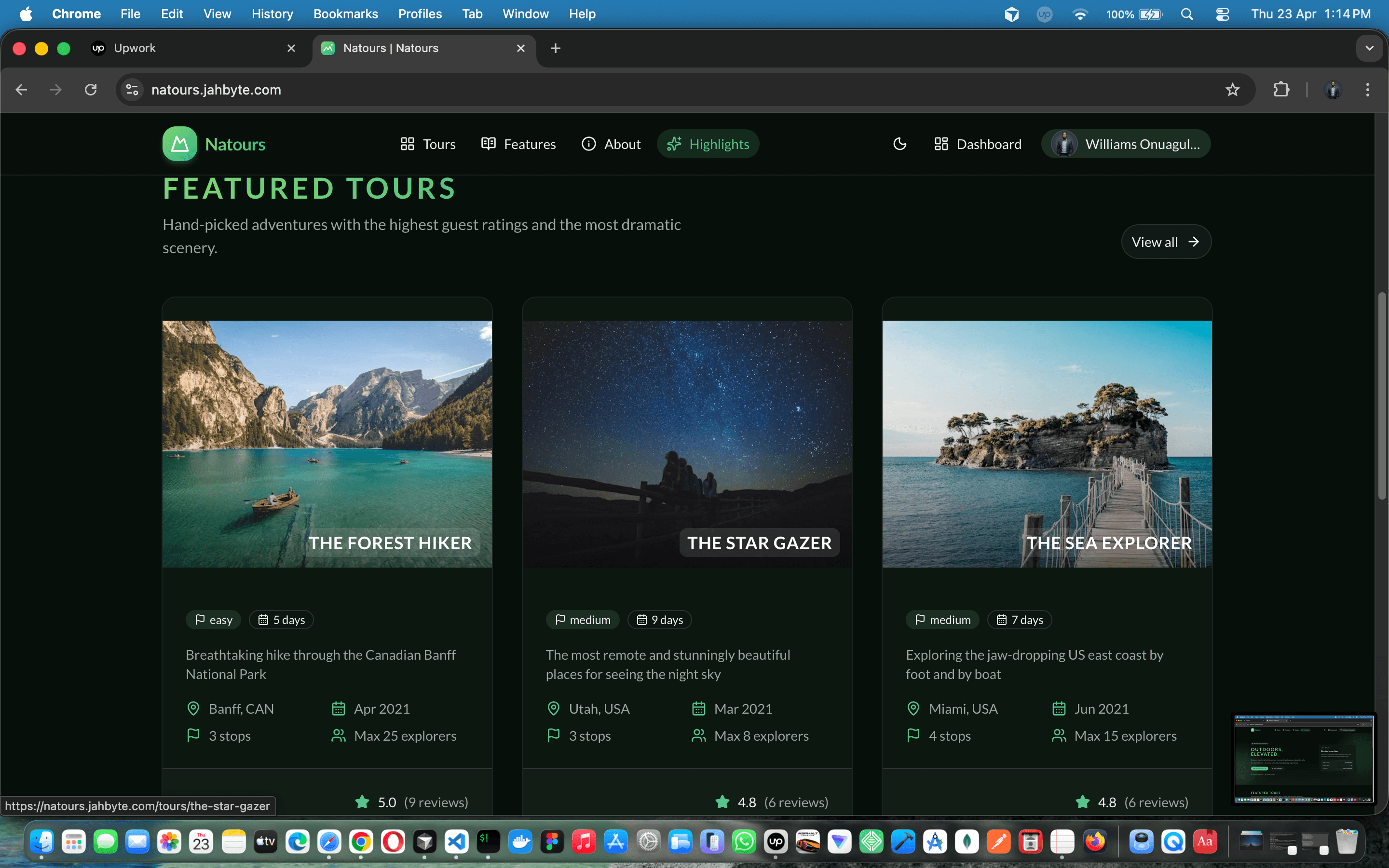 Natours: Full-Stack Adventure Booking Platform — screenshot 6 of 6