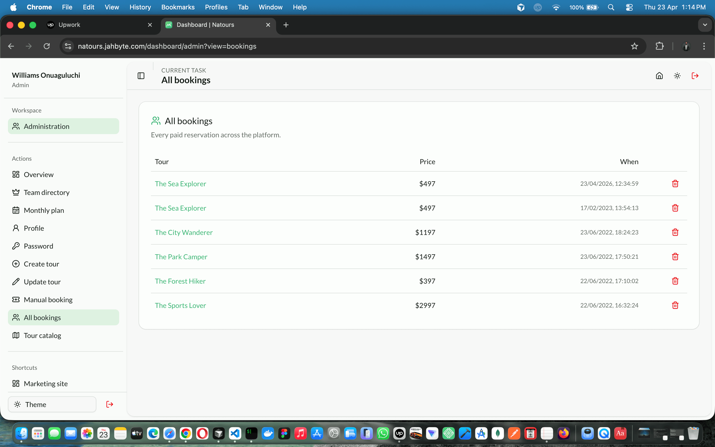 Natours: Full-Stack Adventure Booking Platform — screenshot 3 of 6