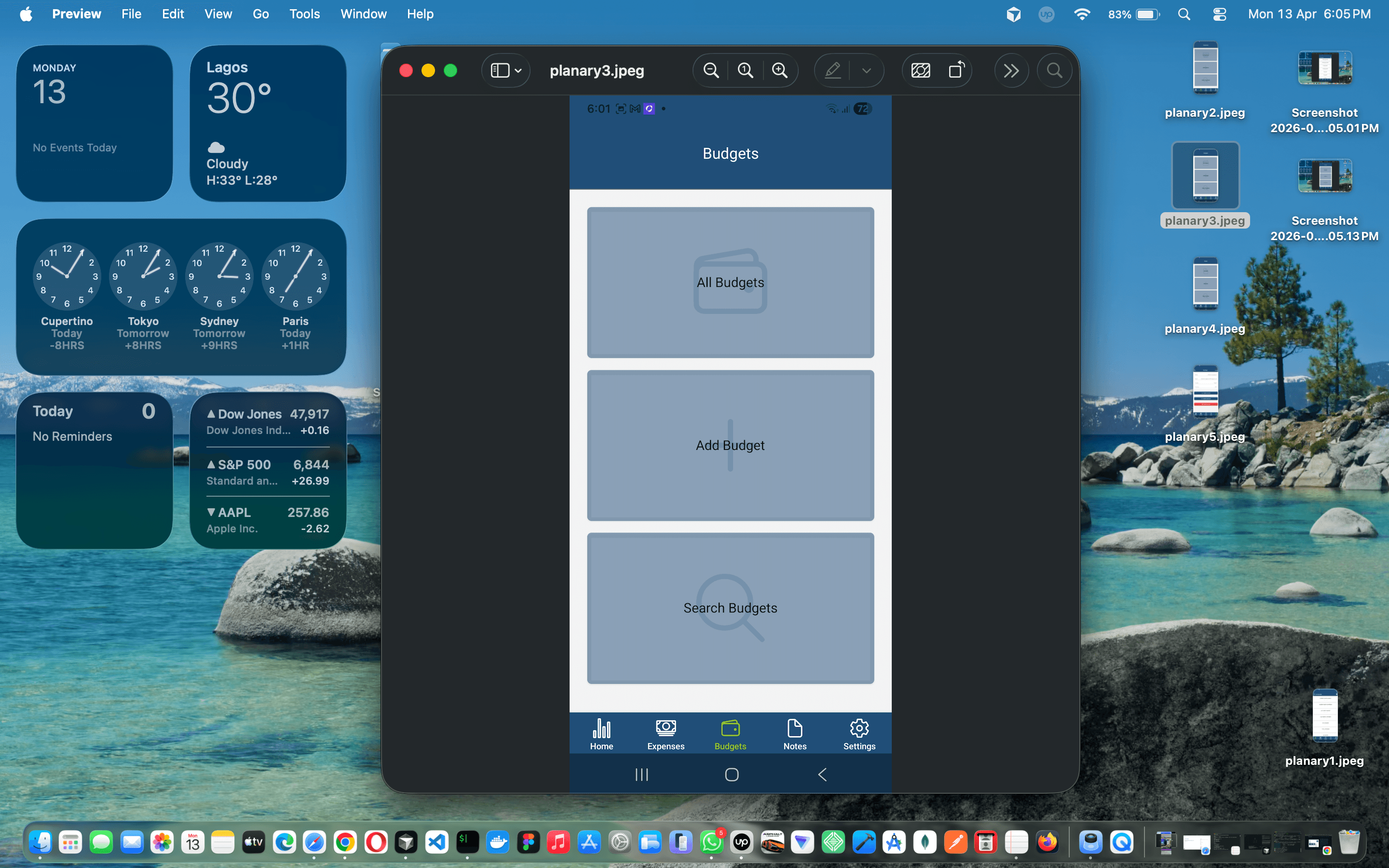 Planary Mobile iOS and Android App — screenshot 3 of 6