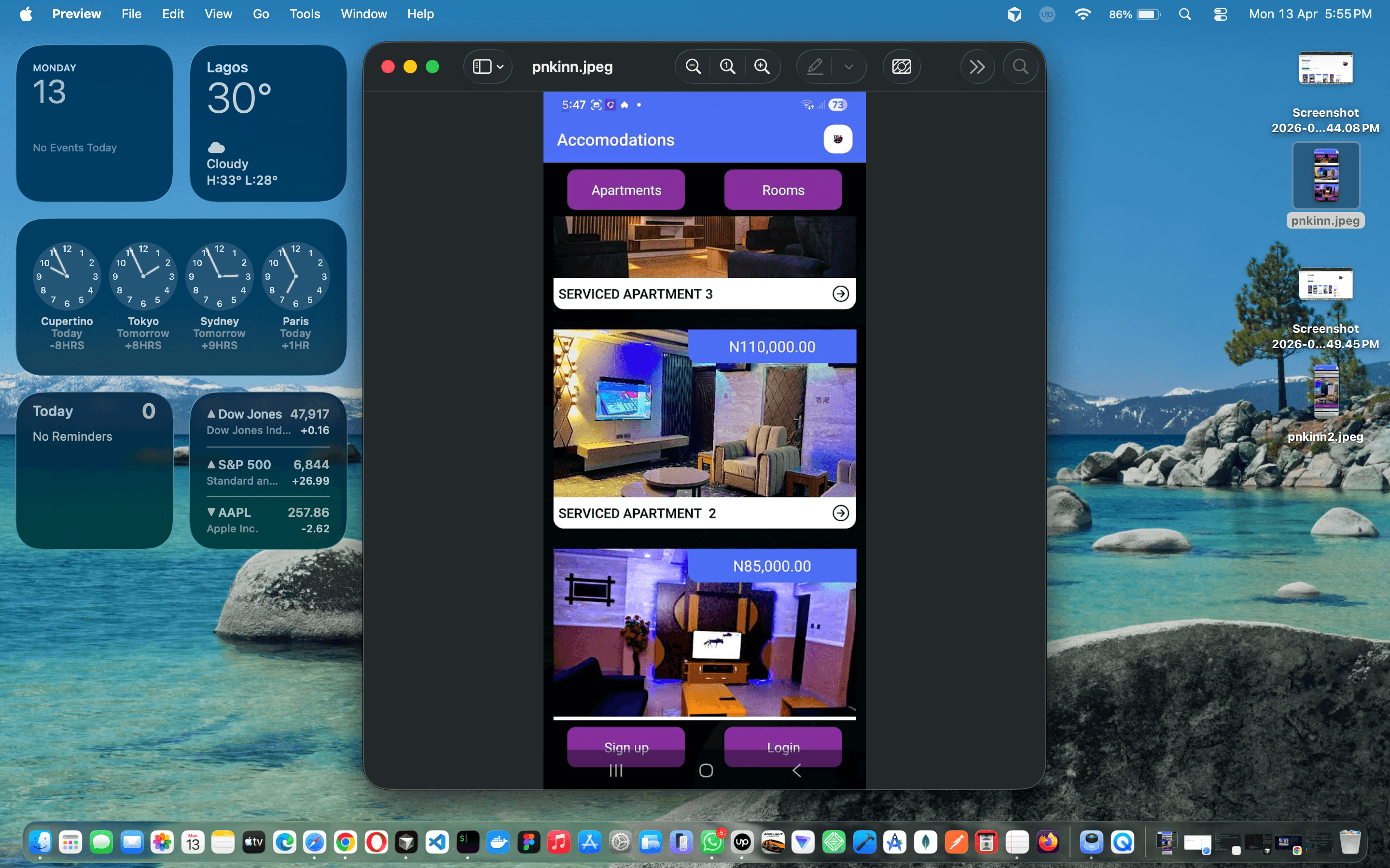 Pnkinn iOS & Android mobile app — screenshot 2 of 3