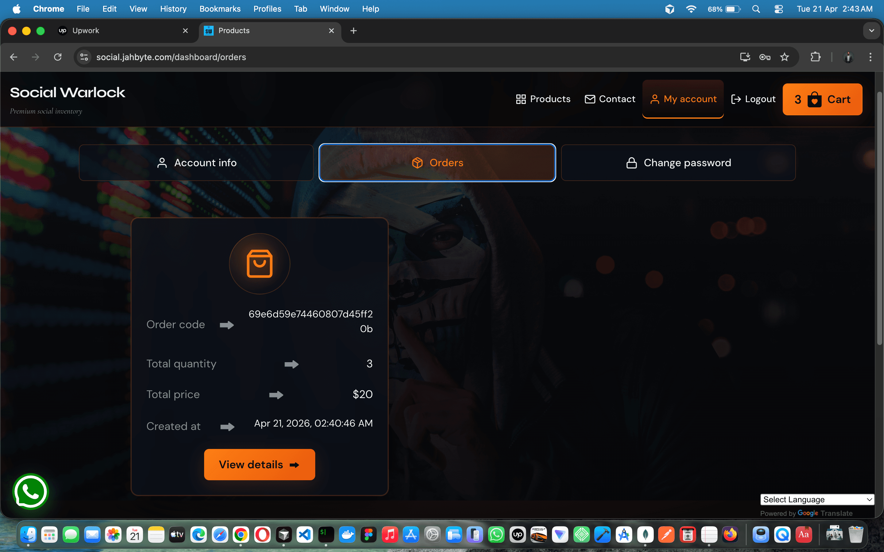 Premium Social Media Accounts Marketplace — screenshot 3 of 4