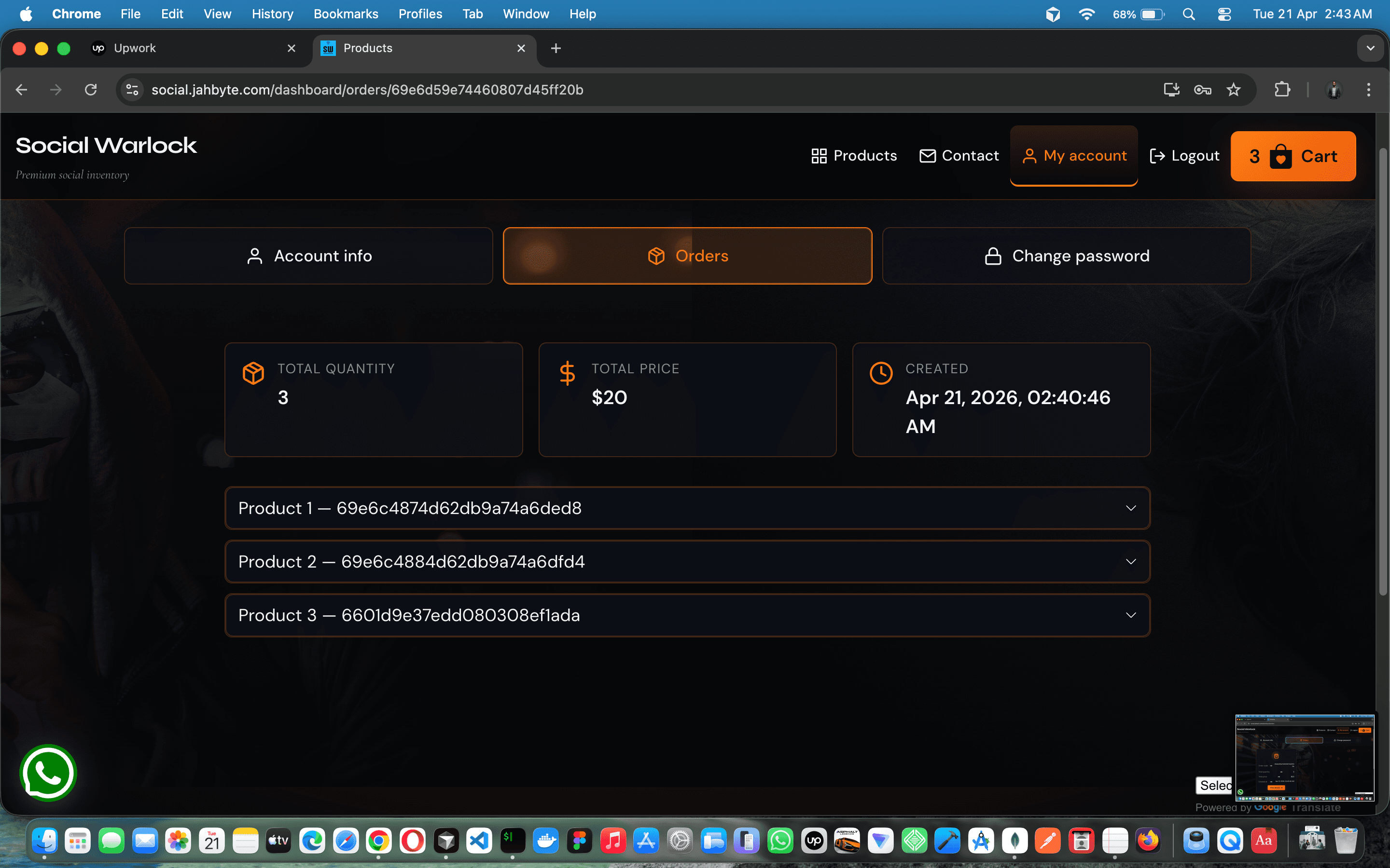 Premium Social Media Accounts Marketplace — screenshot 4 of 4